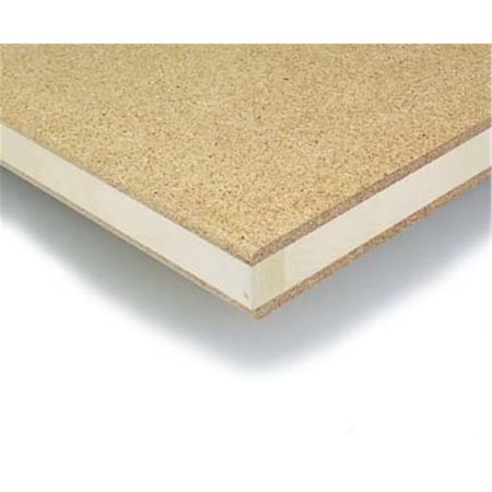 Betterbeds Shop Top Safety Edge Bench Top, Wood - 30 x 72 x 2.25 in. BE2472940